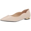 Nine West Women's Lovlady3 Ballet Flat, Chic Cream 150, 8.5