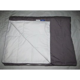 Casper American Airlines Business Class Blanket Grey White 72 x 46 Inches