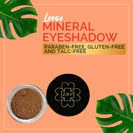 LUV+CO | Eyeshadow Mineral Pigments (Loose) - 3 g | Gluten-Free, Talc-Free & Paraben-Free | Matte Medium Deep Brown | Trust