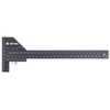 Woodworking Scribing Ruler,Marking Measuring Gauge T‑Shaped Multifunctional Carpentry Tool,T-Shaped Design