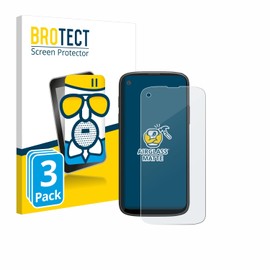 BROTECT Anti-Glare Protective Glass for Unihertz Jelly Max (Pack of 3) Protective Film Tempered Glass Matt [Extremely Scratch-Resistant 9H, Anti-Reflection]