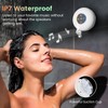 FKLBBLPM Waterproof Bluetooth Speaker - Powerful Suction Cup Design, 10-Meter