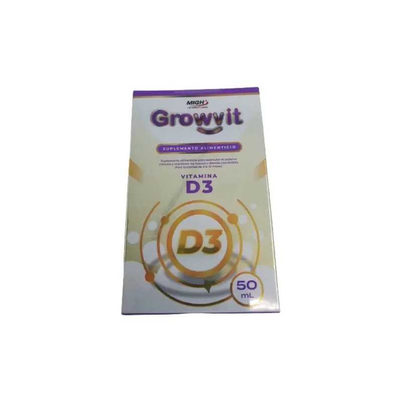 Growvit Multivitaminico Para Lactantes Vitamina D3 Sabor Natural