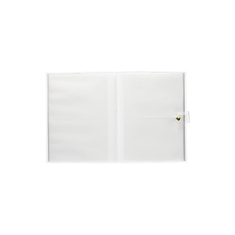 Nakabayashi Cover Pocket Album, Large Size, Holds 40 Pieces, Japanese
