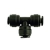 Connect 31039 Push-Fit Tee Union 12mm 5pc,Black
