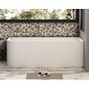 Parrotile Yosemite Matte Pebble Stone Tiles for Shower Floor Bathroom