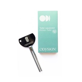 ODYSKIN Tube Squeezer, Toothpaste Squeezer, Tube Squeezer, Silver, Perfect for Wasting Tubes