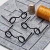 GALPADA 20 mini occhiali per bambole: occhiali rotondi senza occhiali,