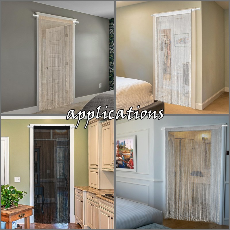 Ateasierlife Door Curtain Fly Screen String Curtains Window Doors Beads