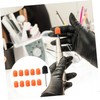 Healeved 30pcs Nail Sanding Caps Set with Manicure Polishing Suitable