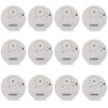 WOWSEA DOBERMAN SECURITY Ultra-Slim Window Alarm - Loud 100dB Alarm
