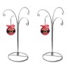 HOHIYA Hanging Ornament Display Stand Christmas Holder Hanger Bauble 4