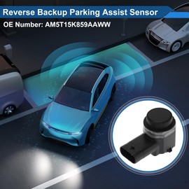 INFINAUTO No.AM5T15K859AAWW Reverse Backup Parking Sensor for Ford Explorer 2020-2021 Black Parking Aid Assist Sensor 1 Pc