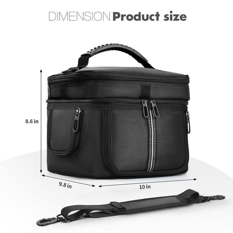 EUGOOCX Powerstation Carrying Case Compatible with ECOFLOW River 3, Travel
