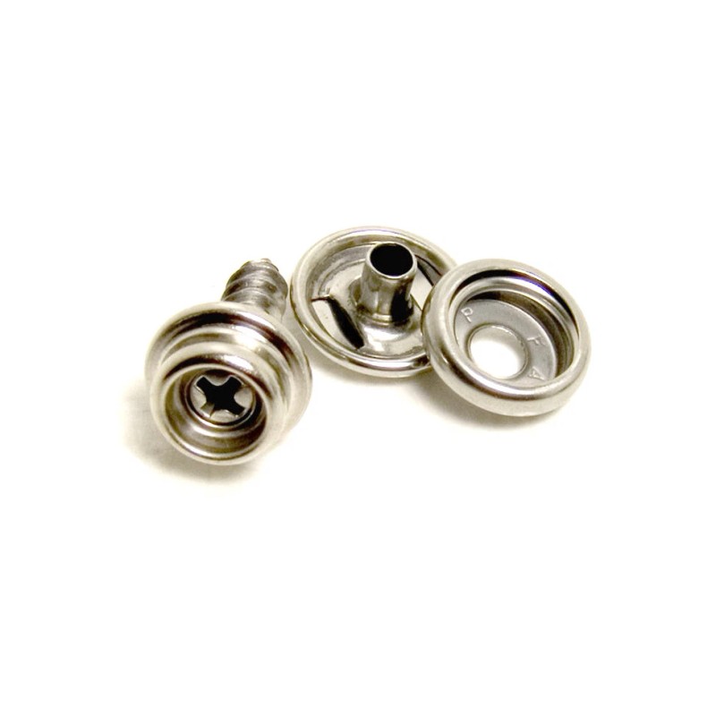 Dot Scoville / Fasnap Snap Button & Socket, Stainless Steel