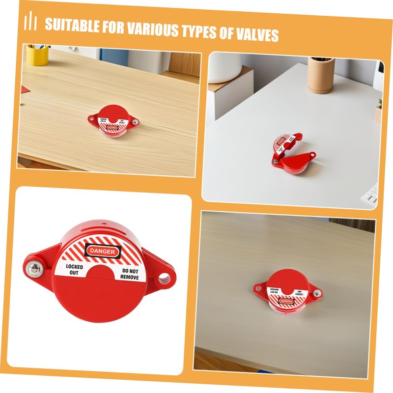 Hohopeti Valve Handle Lockout System Outdoor Water Spigot Gas Valve