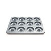 Fox Run Non-Stick Mini Donut Pan, 12-Cavity Donut Mold, Makes