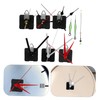 SEWACC 6sets Silent Quartz Clock Mechanism Replacement Kit with Long