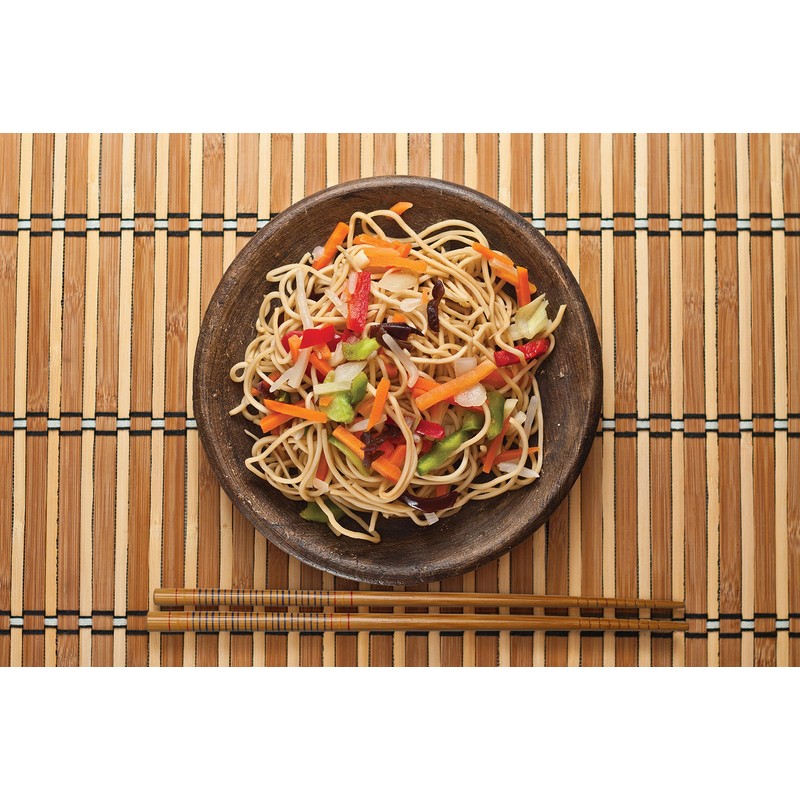 Helen’s Asian Kitchen Silk Wrapped Bamboo Chopsticks, 9-Inches, 5-Pair