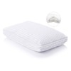 Malouf Convolution Gelled Microfiber with Convoluted Memory Foam Pillow -
