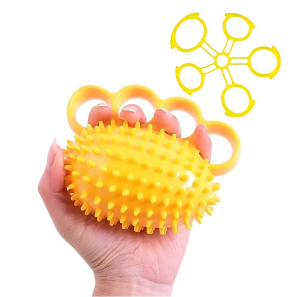 Finger Stretcher Exerciser and Hand Squeeze Balls for Elderly Stroke