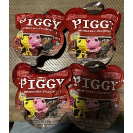 PhatMojo Piggy Surprise Mini 3 Inch Figure | Series 2 | 4 Random Packs