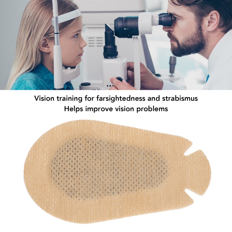 30 Sheet Adhesive Eye Patches for Kids Reusable Breathable Promotes