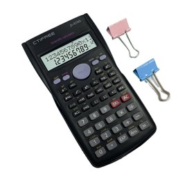 Colorful Scientific Calculator,Scientific Calculator with Cute Design for School and Business (Black)