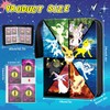 Trading Card Album, Scrapbook for Cards, 50 Pages, 400 Cards