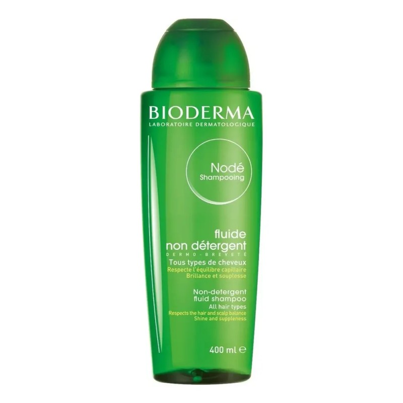Bioderma Nodé Shampoo Fluido Sin Detergente, 400 Ml