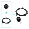PATIKIL Cable Ball Stopper, 6pcs Gym Machine Accessories for Cable