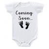 Coming Soon. Body de bebé de una pieza para recién