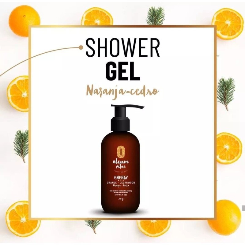 Oleum Vitae Gel De Ducha Cn Aceite De Naranja -