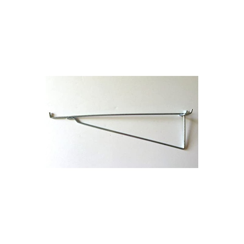 Hillman Brand (8 Pack) 12 Inch Metal Peg Hook Shelf