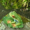 Devarier ca187a Frog Figurine, Redneck Frog, Resin, Perfect Gift