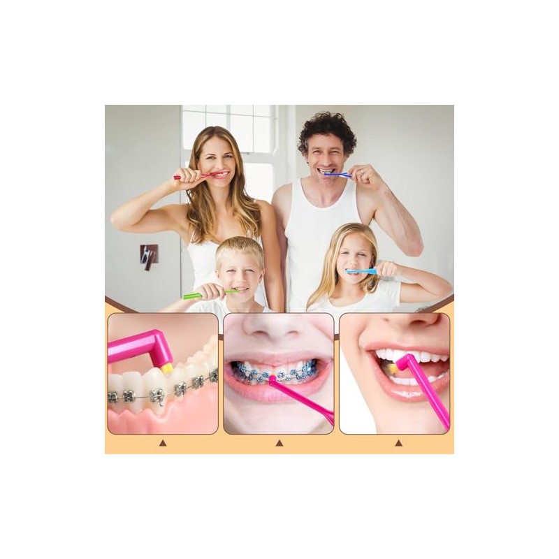 B Rush® Cepillo de dientes con mechón de extremo para