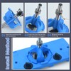 Kaelah Hinge Drilling Template, Pot Hinge Template Set Door Hole