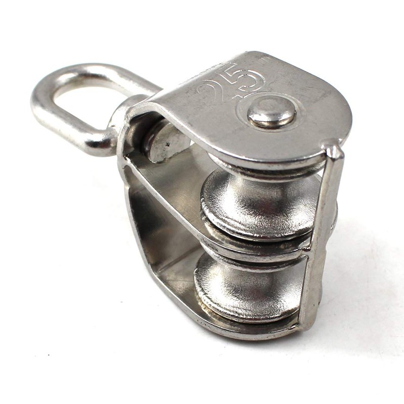 M25 Double Roller 305 Stainless Steel Pulley Pulley 1 Piece