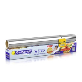 HINDALCO Freshwrapp Aluminium Foil, 33g+17g