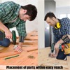Magnetic Wristband for Holding Screws, Nails and Drill Bits for