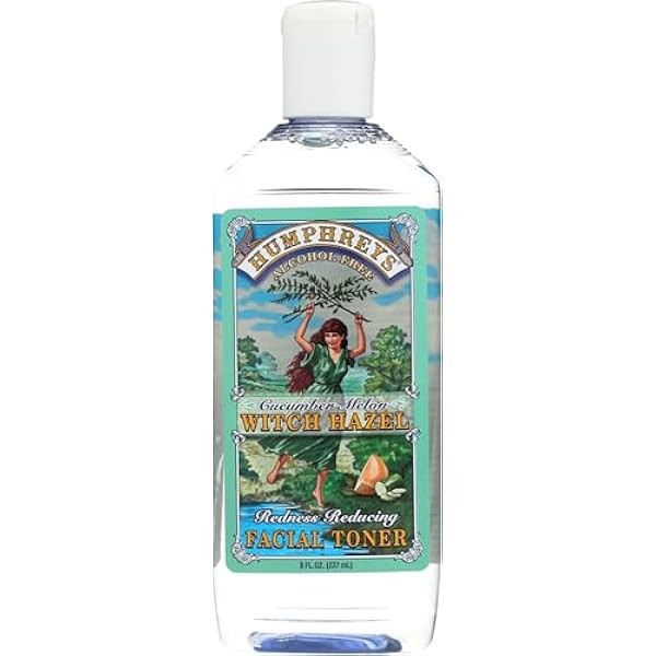 Humphrey's Witch Hazel Facial Toner, Cucumber Melon, 8 Ounce