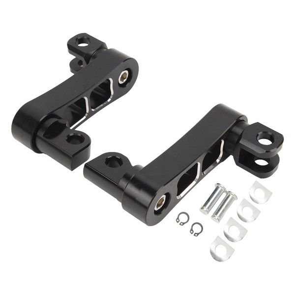 Adjustable 360° Foot Peg Kit Bracket - Motorcycle Highway Extension