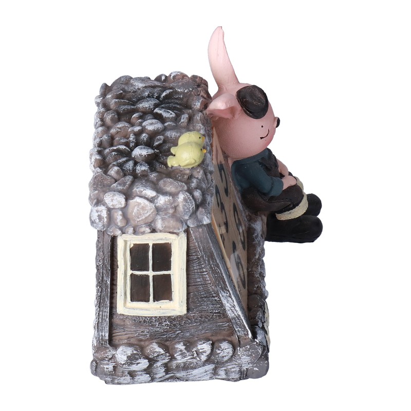 Innovative Rabbits Cabin Calendar Decorative TV Cabinet Decoration for Wedding