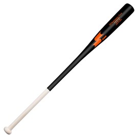 SSK Z9 Professional Edge Comp Coaches Wood Fungo Bat 33" 35" 37" - Baseball & Softball – 22+ Colors - 60 Day Warranty (37", Natural/Black/Orange)