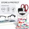 Fintie Plush Lined Eyeglasses Holder, Glasses Stand Case, Anti-scratch Glasses