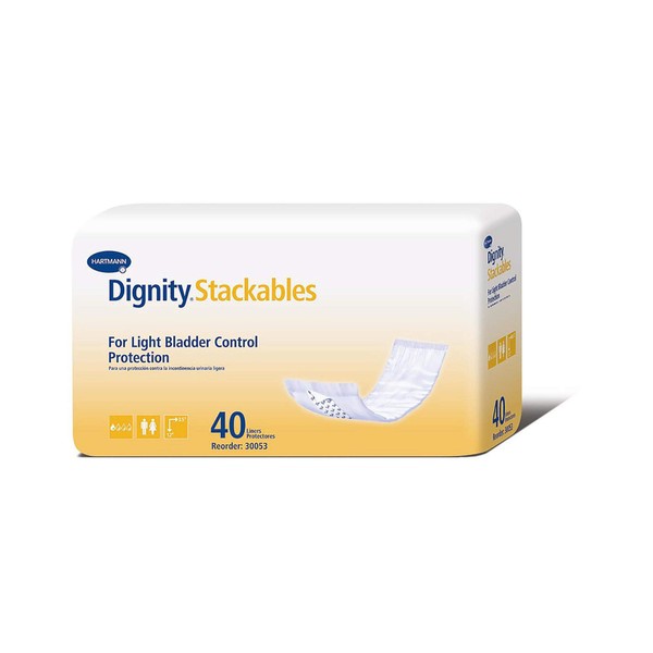 Dignity Stackables Pads, Dignity Stackables Pads Ltwt, (1 PACK, 40 EACH)