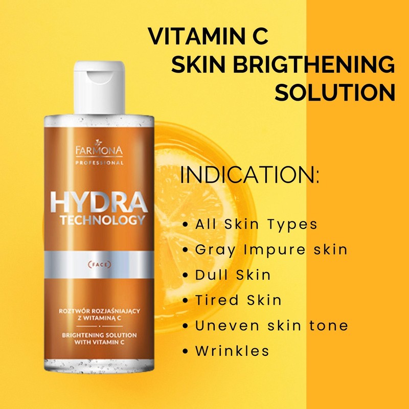 HYDRA TECHNOLOGY Aufhellungslösung mit Vitamin C 500 ml