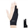 Wacom Drawing Glove, Two-Finger Artist Glove for Drawing Tablet Pen