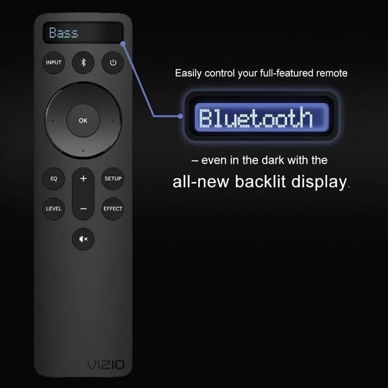 VIZIO Original Vizio Soundbar LCD Remote Control For All Vizio