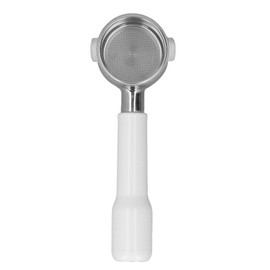 51mm 2 Ear Portafilter Coffee Bottomless Portafilter Filter Handle Replacement for ECO310 Coffee Machine C2 Style Plastic White